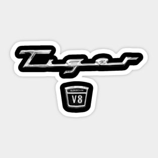 Sunbeam Alpine Tiger V8 vintage 1960s car logo Sticker